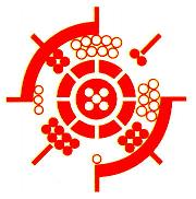 Symbolische Darstellung der 9 Methoden des Hui Chun Gong, die auf dem Ba Kua basieren. 
